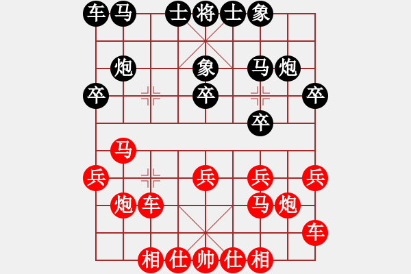 象棋棋譜圖片：bbboy002(0舵)-勝-仔仔趙(0舵) - 步數(shù)：19 