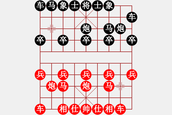 象棋棋譜圖片：【子集14】B06 1黑2車9進(jìn)1 4黑3炮2平5 紅4車二進(jìn)六！ - 步數(shù)：7 