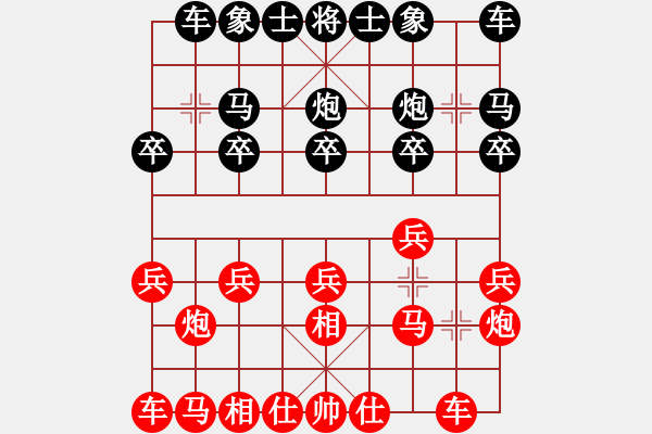 象棋棋譜圖片：弈林一兵(1段)-負(fù)-感到發(fā)(8段) - 步數(shù)：10 