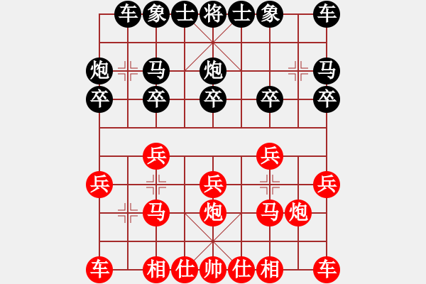 象棋棋譜圖片：郎祺琪 先勝 姜瑀 - 步數(shù)：10 