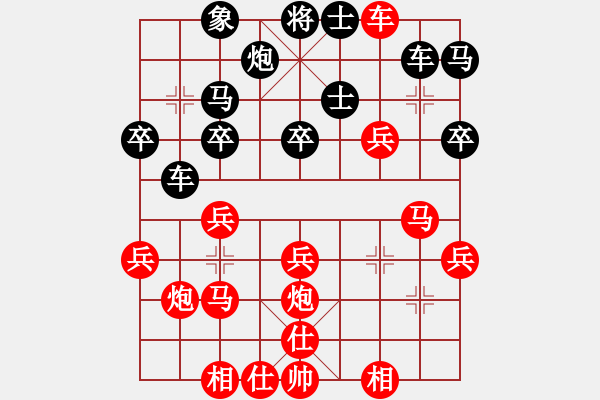 象棋棋譜圖片：6451局 B06-中炮對(duì)龜背炮-旋九專雙核 紅先負(fù) 旋風(fēng)引擎24層 - 步數(shù)：40 