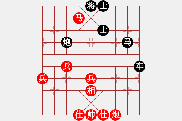 象棋棋譜圖片：6451局 B06-中炮對(duì)龜背炮-旋九專雙核 紅先負(fù) 旋風(fēng)引擎24層 - 步數(shù)：80 