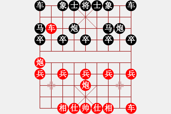 象棋棋譜圖片：063讓雙馬得先破飛象局(局35 甲) - 步數(shù)：10 