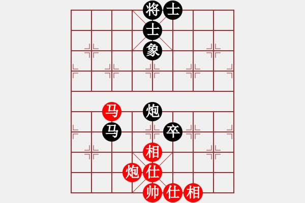 象棋棋谱图片：第6轮 第18台 李福刚（先和）梁妍婷 - 步数：100 