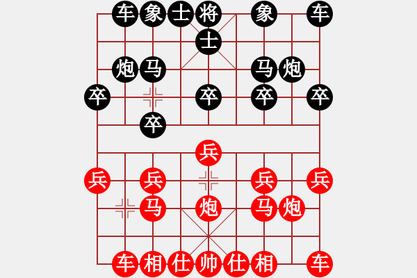 象棋棋譜圖片：八嘎喇叭奧[2823468700] -VS- 笑看人生[345758538] - 步數(shù)：10 