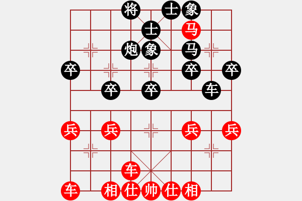 象棋棋譜圖片：的 - 步數(shù)：0 