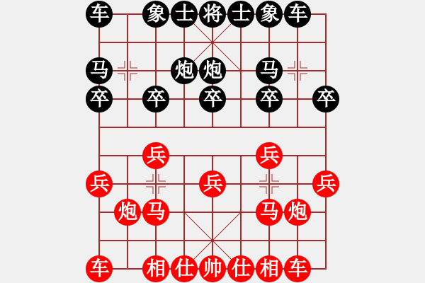 象棋棋譜圖片：何文哲 先勝 吳可欣 - 步數(shù)：10 