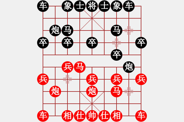 象棋棋譜圖片：洪天霖 先勝 盧騰 - 步數(shù)：10 