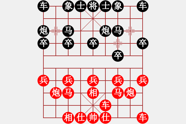 象棋棋譜圖片：張志剛 先負(fù) 王斌 - 步數(shù)：10 