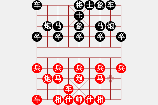 象棋棋譜圖片：ong[2285250875]先勝李冰 - 步數(shù)：10 