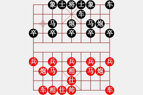 象棋棋譜圖片：往事如煙[442736206] -VS- 橫才俊儒[292832991] - 步數(shù)：10 