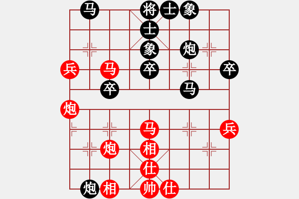 象棋棋譜圖片：安陽第十五(5段)-和-棋中喜(9段) - 步數(shù)：60 