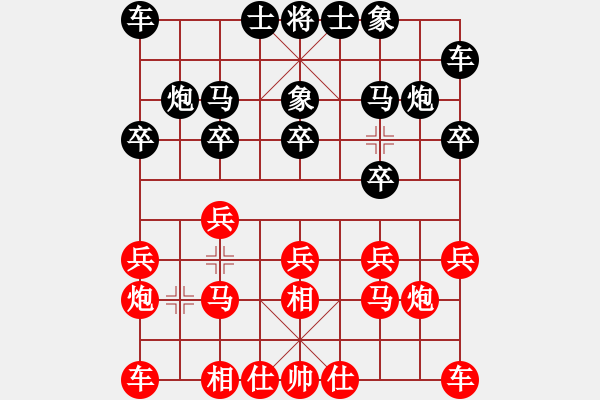 象棋棋譜圖片：莊梓軒 先負 陳辛琳 - 步數(shù)：10 