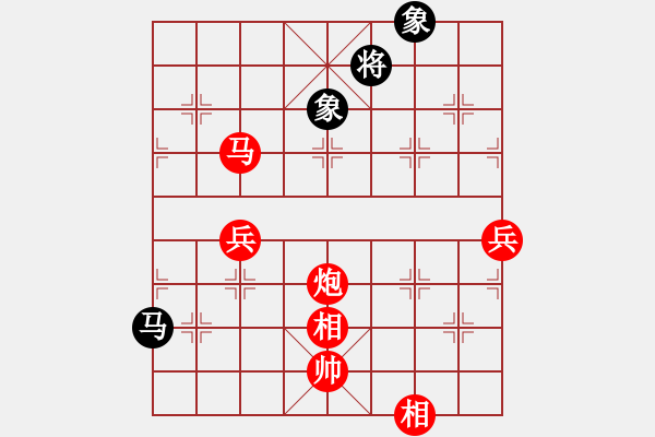 象棋棋譜圖片：贏三局就換人[56749558] -VS- 乄寒灬[462993843] - 步數(shù)：110 