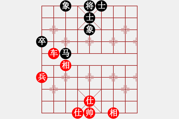 象棋棋譜圖片：濰衛(wèi)校甄(9級)-和-摩托車(6段) 2015年2月26日 9點7分.txt - 步數(shù)：100 