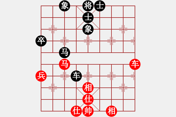 象棋棋譜圖片：濰衛(wèi)校甄(9級)-和-摩托車(6段) 2015年2月26日 9點7分.txt - 步數(shù)：80 