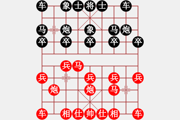 象棋棋譜圖片：23屆迎春杯第六輪第三臺寶昕趙汝正先勝骨腩隊吳賦益 - 步數(shù)：10 