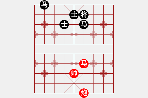 象棋棋谱图片：第三节 马炮巧胜双马【例5】 - 步数：12 