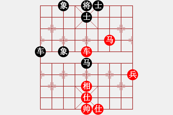 象棋棋譜圖片：張申宏     先勝 呂道明     - 步數(shù)：100 