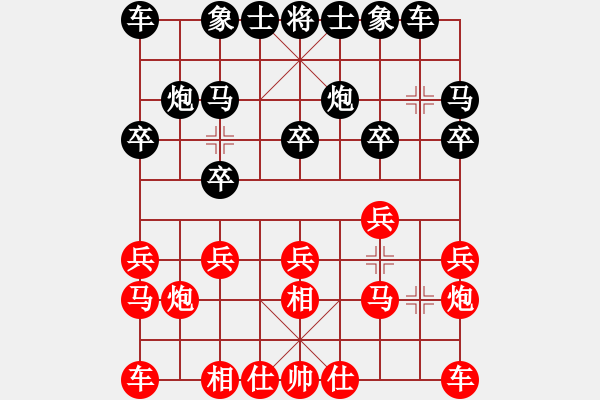 象棋棋譜圖片：2012年江門第七次快賽冠軍 玉業(yè)團 先勝 2011年江門甲組冠軍 陳俊彥 - 步數(shù)：10 