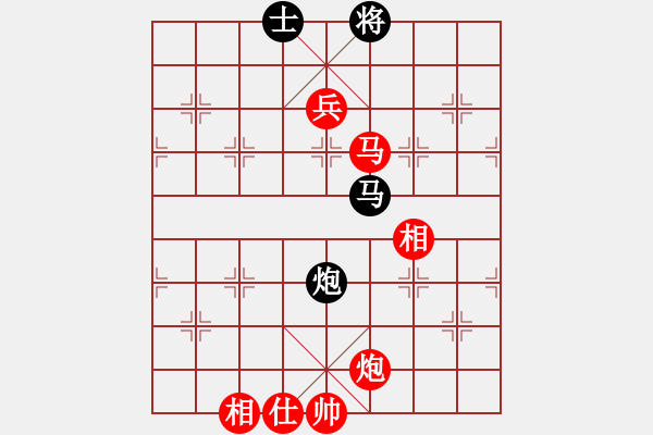 象棋棋譜圖片：棋局-3k acb3P4 - 步數(shù)：120 