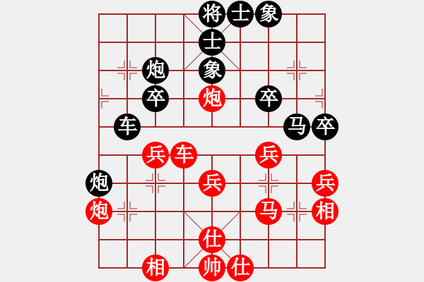 象棋棋譜圖片：昆侖 勝 醉僧(業(yè)九二) B10 中炮對單提馬 - 步數(shù)：40 