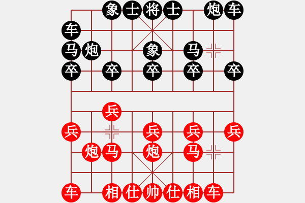 象棋棋譜圖片：周浩 先勝 街邊老頭 - 步數(shù)：10 