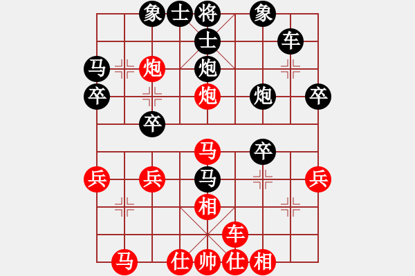 象棋棋譜圖片：晉都棋牌周(日帥)-負-并刀(2段) - 步數：40 