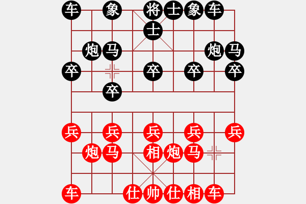 象棋棋譜圖片：呂欽 先勝 徐超 - 步數(shù)：10 