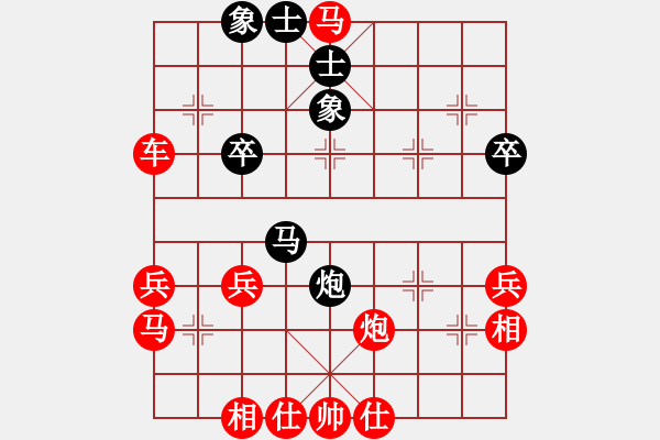 象棋棋譜圖片：sigberfire2011[759122344] -VS- 山娃[406701566] - 步數(shù)：53 