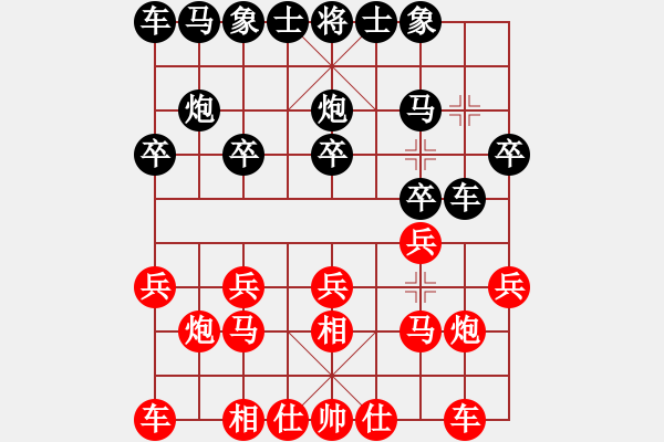 象棋棋譜圖片：江金束負(fù)姜曉 - 步數(shù)：10 