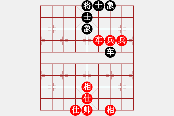 象棋棋譜圖片：五毒教主(1段)-和-專吃魚魚魚(3段) - 步數(shù)：100 