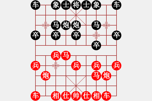 象棋棋譜圖片：重人科林瓊先勝華中農(nóng)大范吉.pgn - 步數(shù)：10 