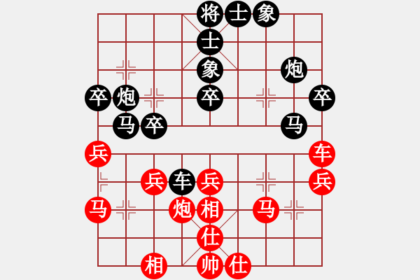 象棋棋譜圖片：水電研究院姜彪（負(fù)）鐵五局黃明昌 - 步數(shù)：40 