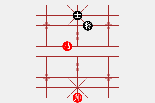 象棋棋譜圖片：（單馬擒士）（要形成馬仕將一條線） - 步數(shù)：20 