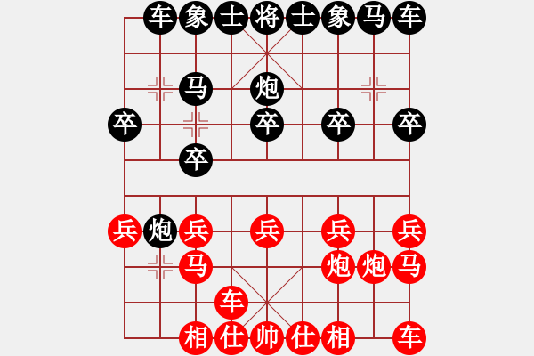 象棋棋譜圖片：田正三木(5段)-勝-東方群(6段) - 步數(shù)：10 