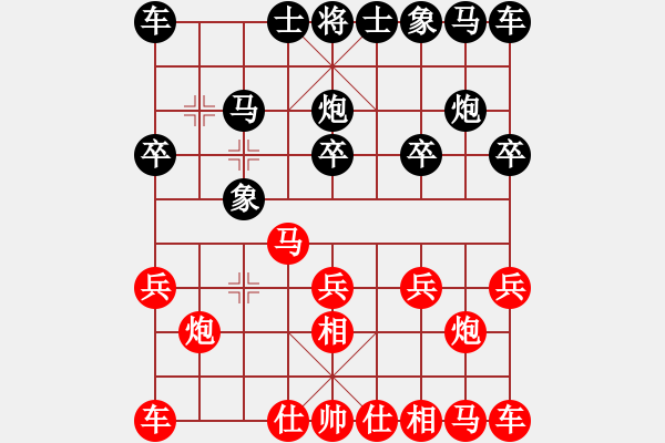 象棋棋譜圖片：瞎眼狗 狼先負(fù) 一歲小女孩 - 步數(shù)：10 