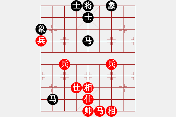 象棋棋譜圖片：榮志剛 和 許其國 - 步數(shù)：77 