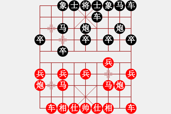 象棋棋譜圖片：R202劉美華(柔)先負陳麗娜(砂) - 步數(shù)：10 