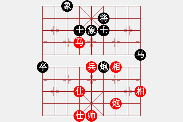 象棋棋譜圖片：錦州黃帽(7段)-和-wangofhit(9段) - 步數(shù)：130 