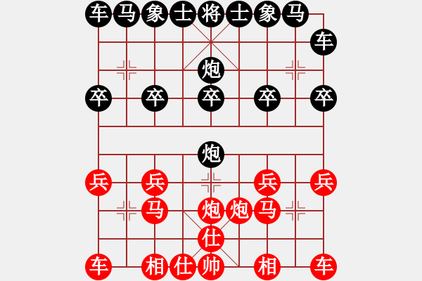 象棋棋譜圖片：kinglayout(8星)-負(fù)-wavewavee(5星) - 步數(shù)：10 