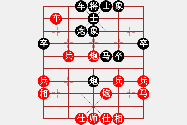 象棋棋譜圖片：wangduoduo(5段)-負(fù)-煮酒論英雄(8段) - 步數(shù)：40 