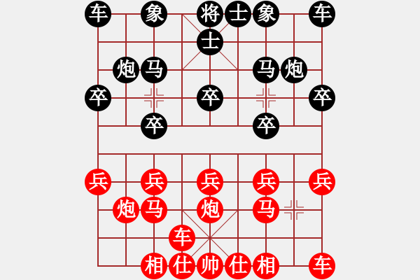 象棋棋譜圖片：香江蛟龍(3段)-負(fù)-蹋雪無痕(3段) - 步數(shù)：10 