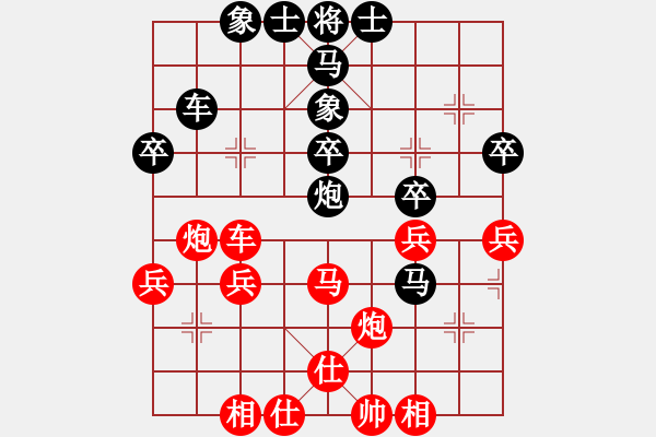 象棋棋譜圖片：雙魚座阿狄(4段)-勝-對(duì)不起(4段) - 步數(shù)：40 