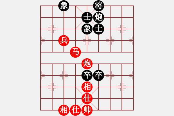 象棋棋谱图片：柳大华     先和 洪智       - 步数：140 