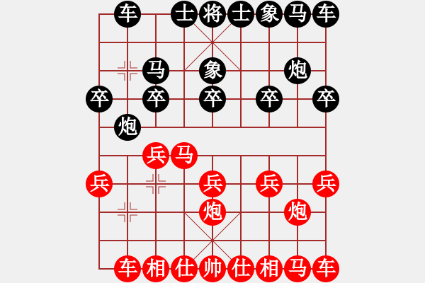 象棋棋譜圖片：adoxo(5r)-負(fù)-fzqm(5r) - 步數(shù)：10 