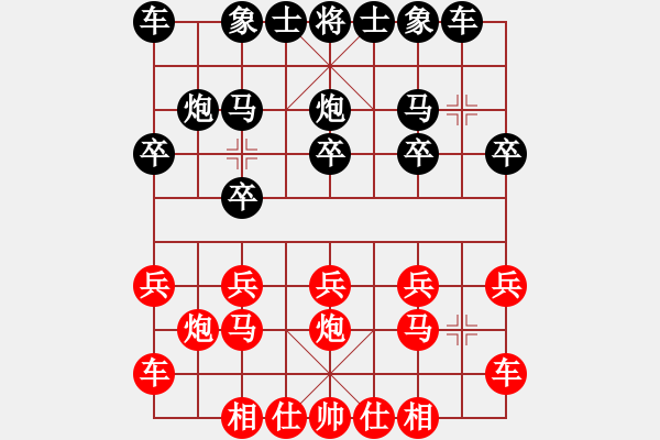 象棋棋譜圖片：Q★快樂(lè)每一天[1462288184] 負(fù) 芳棋(純?nèi)讼缕?[893812128] - 步數(shù)：10 