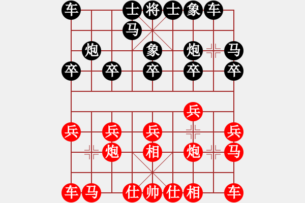 象棋棋譜圖片：陳宇航先負(fù)鄭喆元 - 步數(shù)：10 