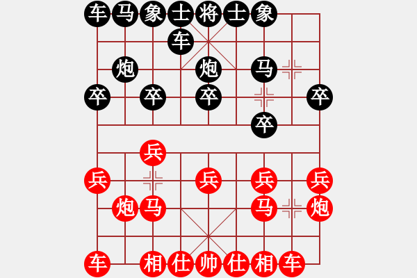 象棋棋譜圖片：男子團體5 (3)劉嘉琪先勝錢光煌 - 步數(shù)：10 