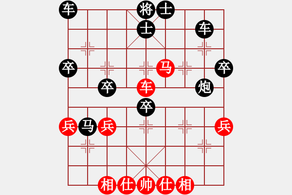 象棋棋譜圖片：太守棋狂先勝中國(guó)棋院隱士業(yè)7-22019·2·21 - 步數(shù)：53 